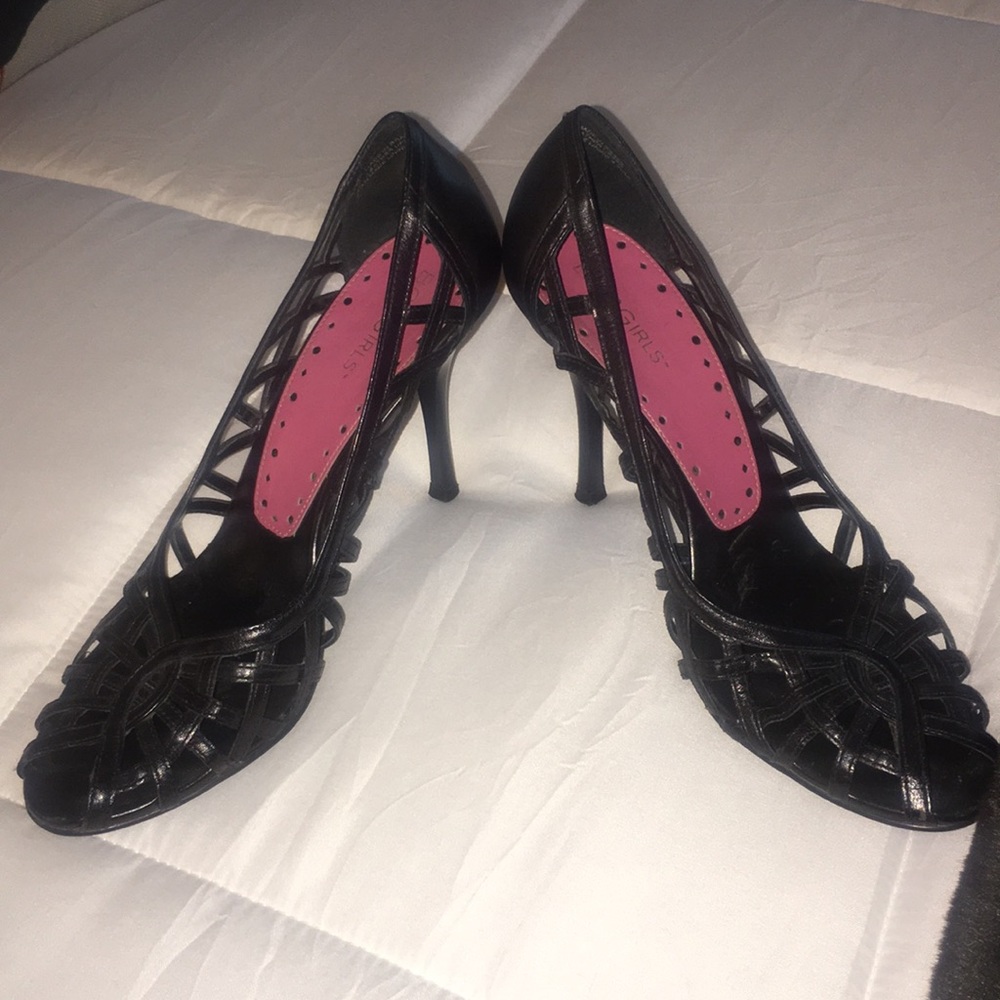 BCBG Black Shoes .
